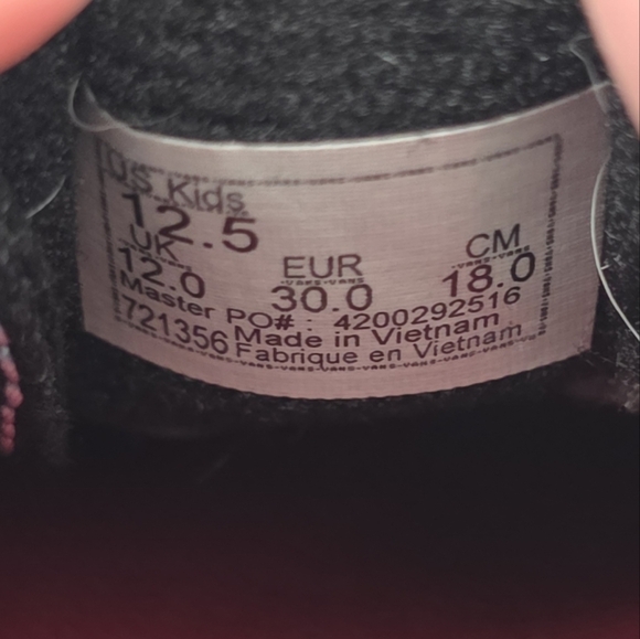 Vans Youth X Disney Villain Black Multicolor Sk8-Hi Zip Shoes Sneakers Sz 12.5 - Picture 10 of 10